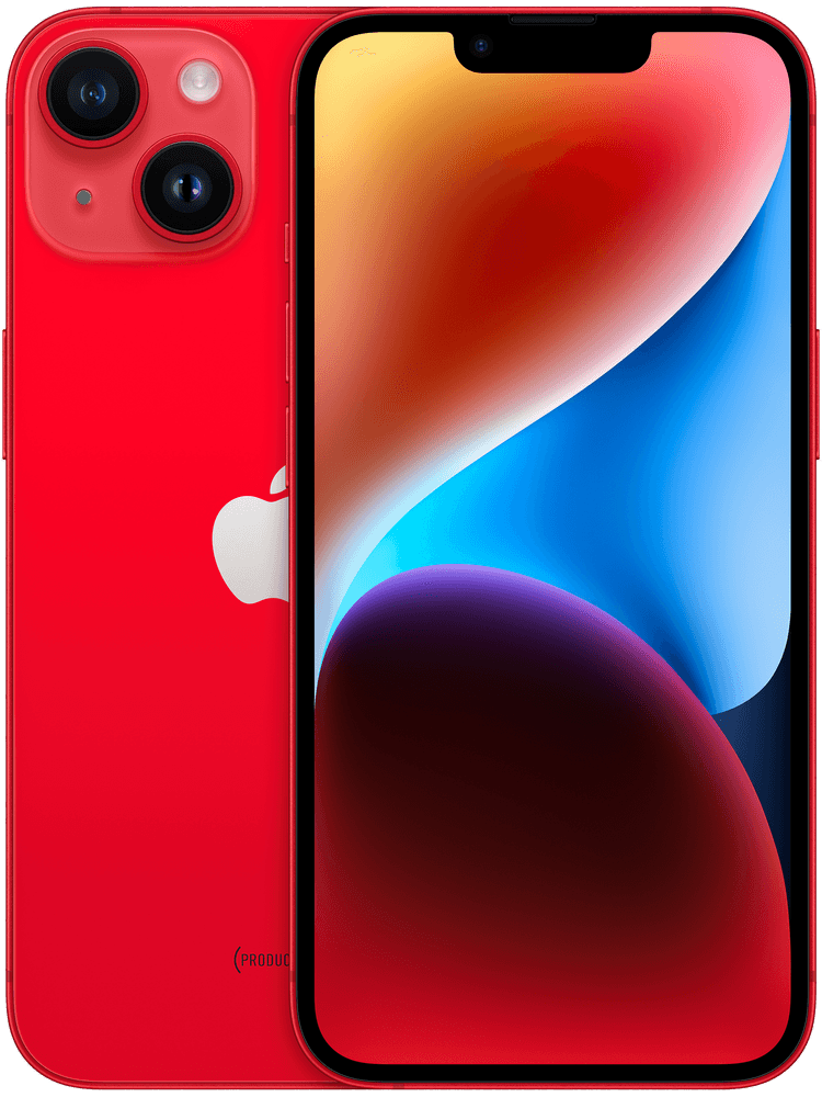 As You  günstig Kaufen-iPhone 14 128 GB PRODUCT(RED) mit Magenta Mobil S Young 5G. iPhone 14 128 GB PRODUCT(RED) mit Magenta Mobil S Young 5G <![CDATA[6,1
