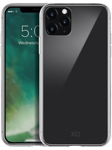 XQISIT Phantom Glass Case iPhone 11 Pro (transparent)